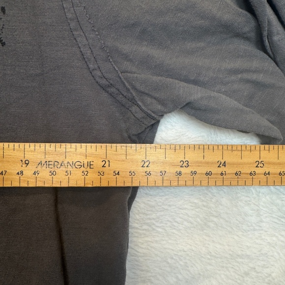 Burnside Fullzip Hoodie Mens Size Large Gray Large Graphic Pockets 100% Cotton - Picture 7 of 9